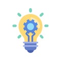 Distinctive Ingenuity Icon Design Royalty Free Stock Photo