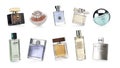 Distinguished perfume brands Royalty Free Stock Photo