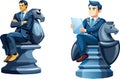 Distinguished Person Manager Sitting on a Bishop-