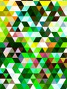 A distinguishing fetching digital colorful pattern of squares