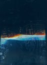 distorted display system breakdown glitch pattern Royalty Free Stock Photo