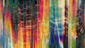 distorted display system breakdown glitch pattern Royalty Free Stock Photo