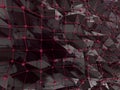 Distorted low poly backdrop with sharp lines. 3D Royalty Free Stock Photo