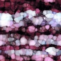 Distorted spot blotch effect seamless pattern. Vibrant boho organic shape texture. Painterly trendy abstract fashion