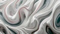 Distorted white marble 3d shapes with trendy pastel psychedelic abstract background Royalty Free Stock Photo