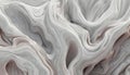 Distorted white marble 3d shapes with trendy pastel psychedelic abstract background Royalty Free Stock Photo