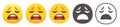Distraught emoji