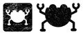 Distress Artificial Nanobot Stencil Stamp