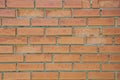 Distress old brick wall textures. Brick orange color background. Background brick textures. Royalty Free Stock Photo