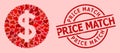 Distress Price Match Seal and Red Valentine Price Collage