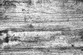 Distress wooden planks texture. Black and white grunge background.