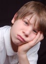Distressed Boy Royalty Free Stock Photo