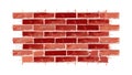 Distressed Brick Wall: Grunge Urban Texture, vector design Generative AI Royalty Free Stock Photo