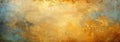 Distressed Canvas Texture In Warm Gold And Blue Tones. Rustic, Old-World Feel, Great For Adding Depth To Designs Royalty Free Stock Photo