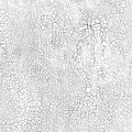 Distressed crackled antique paint texture in black and white