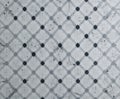 Distressed Grayscale Geometric Grid Pattern Royalty Free Stock Photo