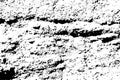 Distressed halftone grunge black and white vector texture -mountain rock texture background for creation abstract