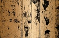 Distressed overlay golden texture of rusted peeled metal. grunge background