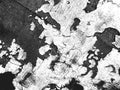 Distressed overlay texture of cracked concrete, plaster, cement. grunge background Royalty Free Stock Photo