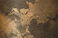 Distressed overlay texture of cracked concrete, stone or asphalt. Grunge background. Abstract vector illustration Royalty Free Stock Photo