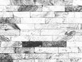 Distressed overlay texture of old brick wall, grunge background Royalty Free Stock Photo