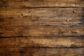 Distressed Wood Plank Background with Worn Texture, Visible Knots, and Weathered Cracks