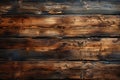 Distressed wooden planks background with old rusty nails Royalty Free Stock Photo