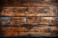 Distressed wooden planks background with old rusty nails Royalty Free Stock Photo