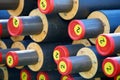 District heating - insulated pipes