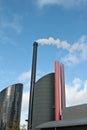District heating plant in Helsinge Royalty Free Stock Photo