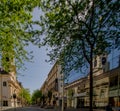 Extended city center Mariahilf in Vienna, Austria, Autumn Royalty Free Stock Photo