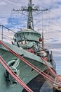 Distroyer ORP Blyskawica moored in harbour