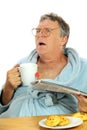 Disturbed Middle Aged Man Royalty Free Stock Photo