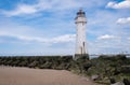 Disused former lighthouse New Brighton Wirral July 2020