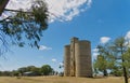 Disused Grain Silos. Shelbourne Victoria Australia