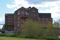 Disused Healing`s Flour Mill, Tewkesbury, Gloucestershire, UK