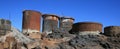 Disused Mining Equipment, Broken Hill Royalty Free Stock Photo