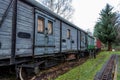 Disused railway carriages