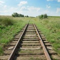 Disused railway track