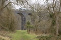 Disused Railway Viaduct. Royalty Free Stock Photo