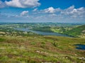 The disused reservoir of Camlough, managed by Newry and Mourne Council, NI, UK