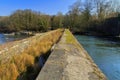 Disused Tennant Canal Viaduct and Neath River