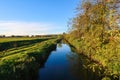 Ditch moat river channel landscape natural nature