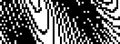 Dithered wavy curved line texture. Black 8 bit pixel glitch background. Digitalized distorted backdrop for banner