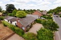 Rooftop view of bungalow and houses