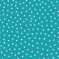 Ditzy doodle scribble circles vector seamless pattern background. Hand-drawn tiny trios of scribbled circles repeat on