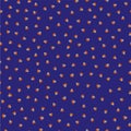 Ditzy doodle scribble circles vector seamless pattern background. Hand-drawn tiny trios of scribbled circles repeat on