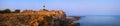 Diu fort at sunset Royalty Free Stock Photo