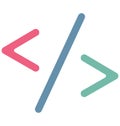 Div Isolated Vector Icon which can easily modify or edit Royalty Free Stock Photo