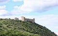Divci-hrady castle ruin on the hill Royalty Free Stock Photo